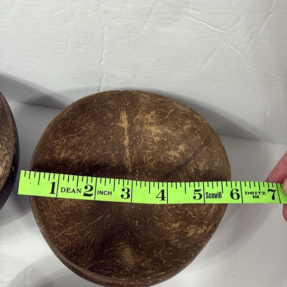 Coconut Shell Bowls Set Of 4 never used - Picture 3 of 5